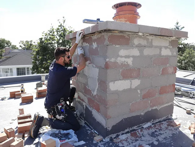 Advanced chimney repair process by Sudbury Chimney Sweep in Sudbury, MA