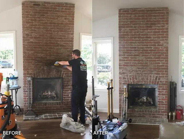 Finished chimney sweeping service by Sudbury Chimney Sweep in Sudbury, MA